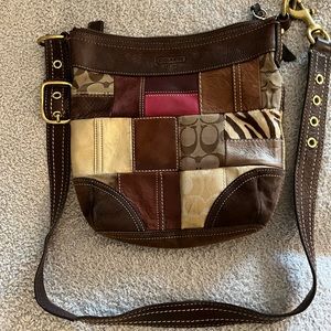 Authentic Coach Patchwork Bag
